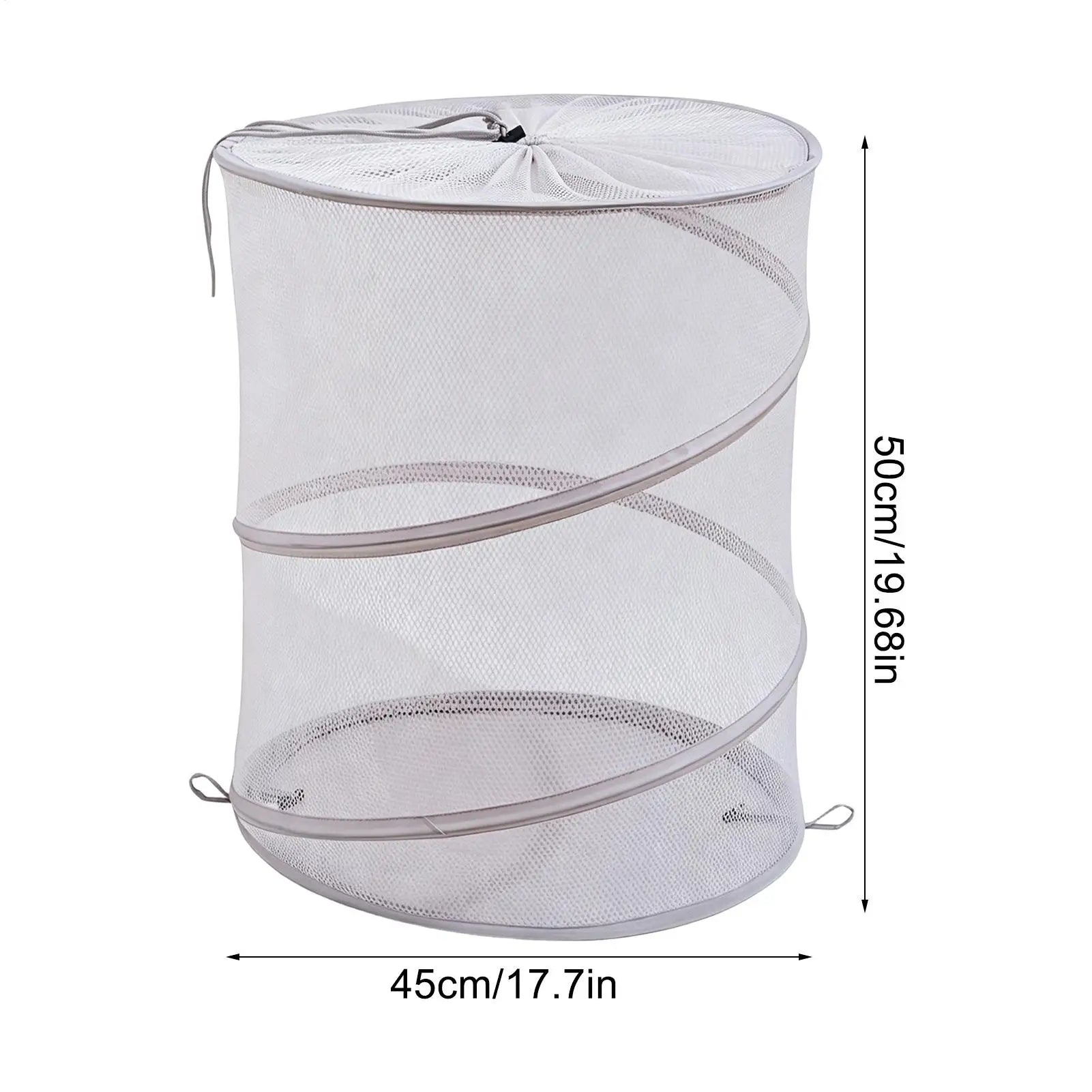 Dirty Laundry Basket Space Saving Foldable Bag Bathroom Bedroom Dorm
