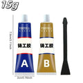 welding-grade casting adhesive-no power supply, machinable/grindable/paintable, used for metal and metal casting defects. Zpaxo 1set
