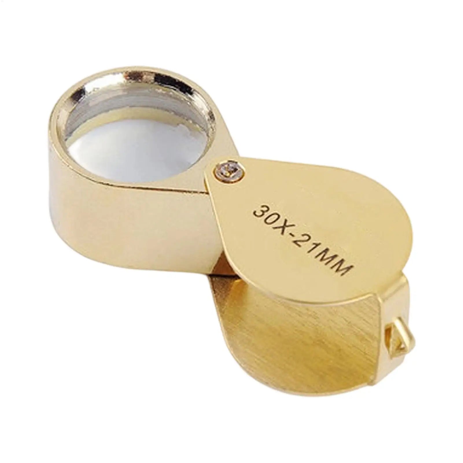 30X Pocket Loupe Magnifier – Foldable Jewelry & Reading Glass Pocket Loupe Magnifier Zpaxo