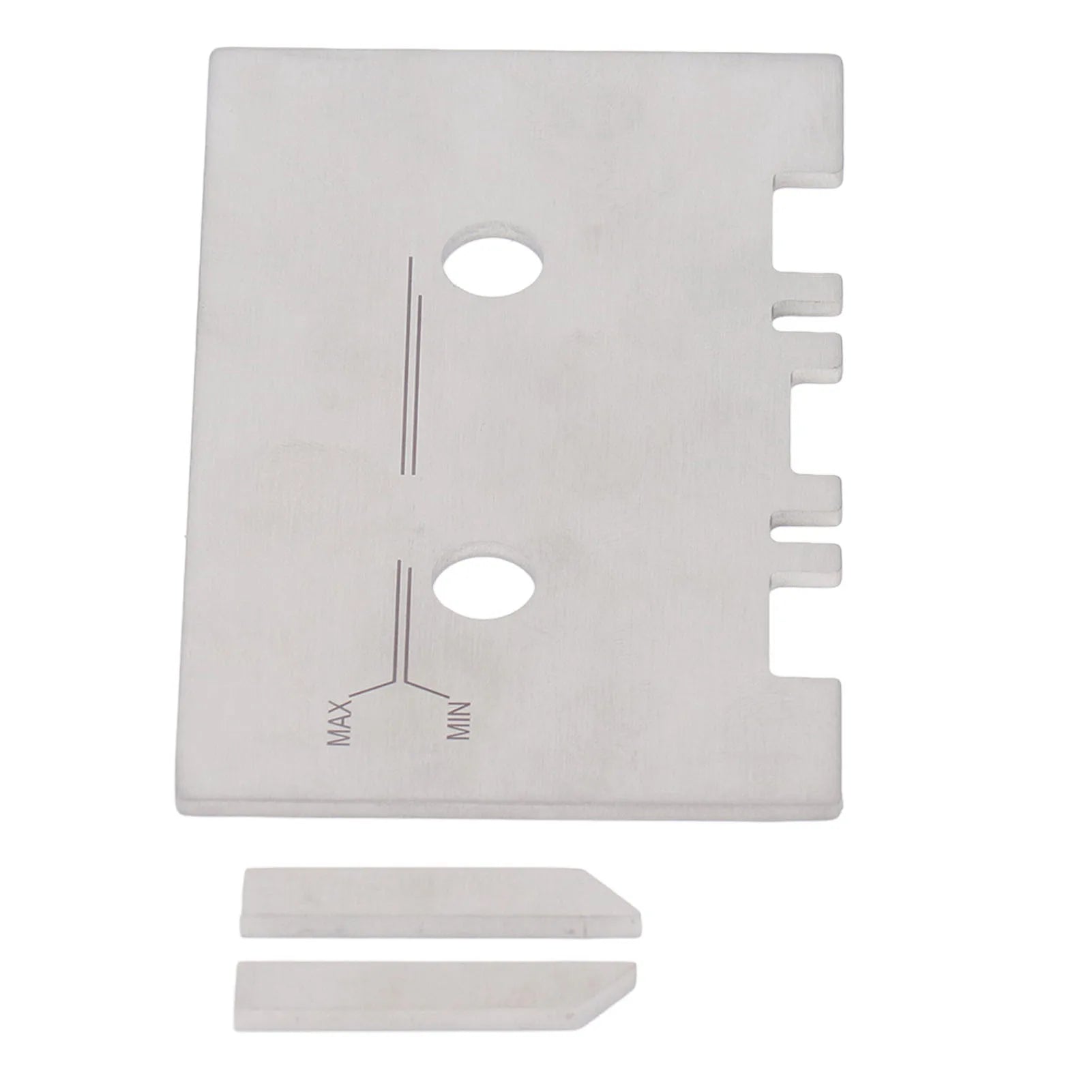 Head Gauge Mechanical Alignment Silver Cassette Stainless Steel