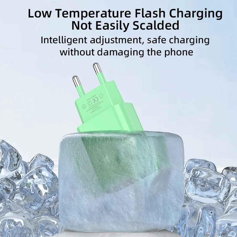 5V 2A USB Wall Charger 10W – EU/US Plug, iPhone & Android USB Wall Charger Zpaxo