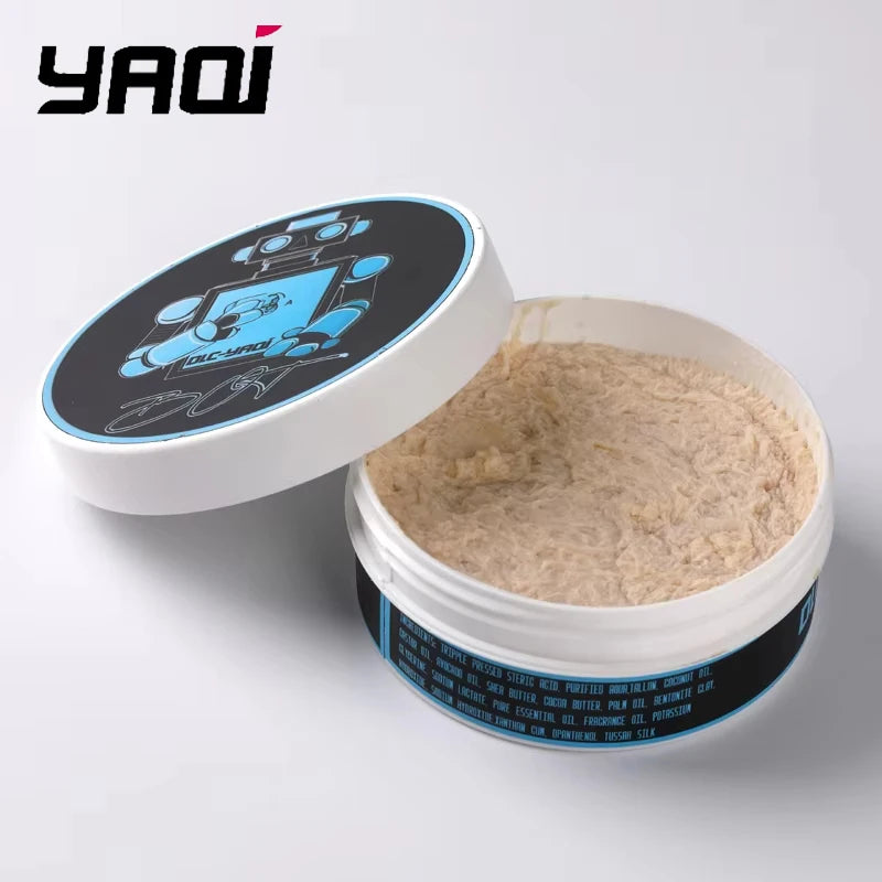 2026 New Arrival YAQI BOT Atisan Shaving Soap for Men 170g Artisanal Handcrafted Soap for Perfect Beard Care And Facial Grooming Zpaxo