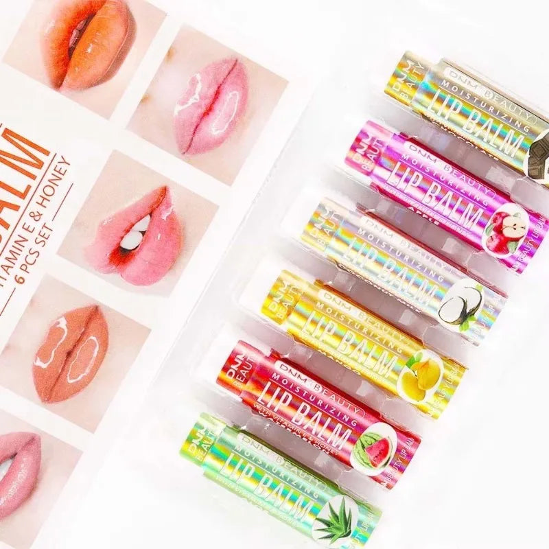 18 Flavors Fruit Lip Balm Oil Moisturizing Long-lasting Gloss Clear