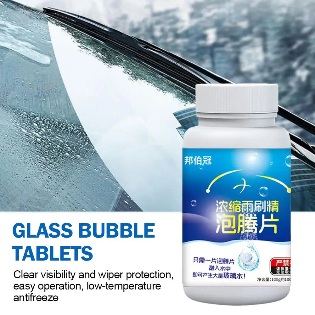 All-Season Windshield Washer Effervescent Tablets – 100 ct Windshield Washer Tablets Zpaxo