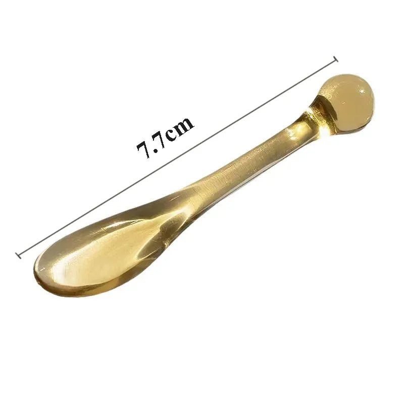 3PCS Eye Cream Applicator Spoon Roller Transparent Massage Stick Cosmetic Spatulas Wrinkle Facial Mask Skin Care Plastic Spoon Zpaxo