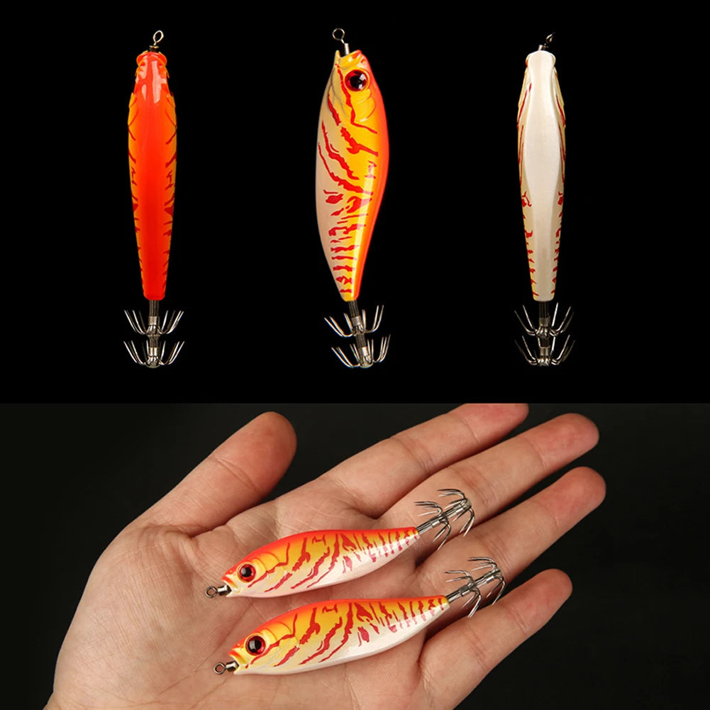 Squid Jig Artificial Bait Sea Fishing Lure Hard Webfoot Octopus EGI
