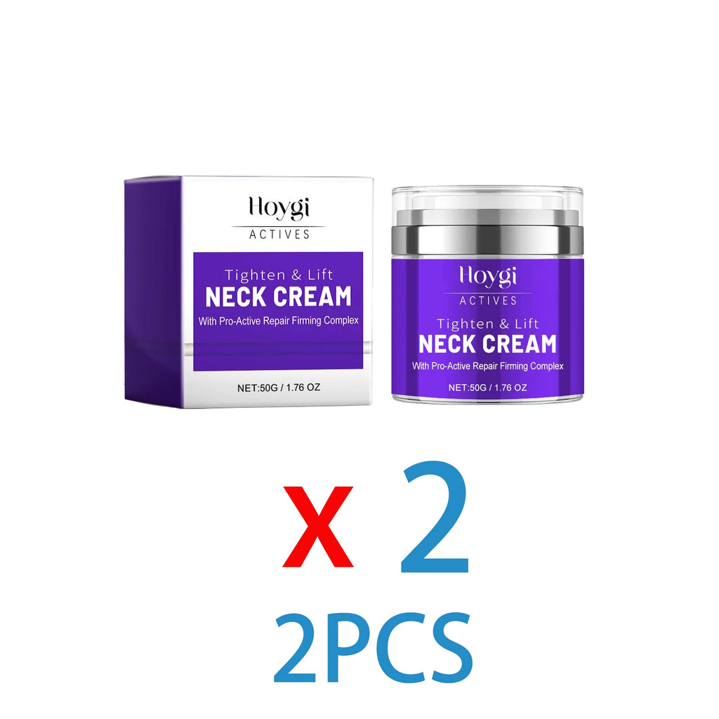 Neck Firming Cream 50g Tightening Lifting Wrinkle Reduction for Crepey Skin Intensely Hydrating Nourishing Cream with Shea Butte Zpaxo 2PCS