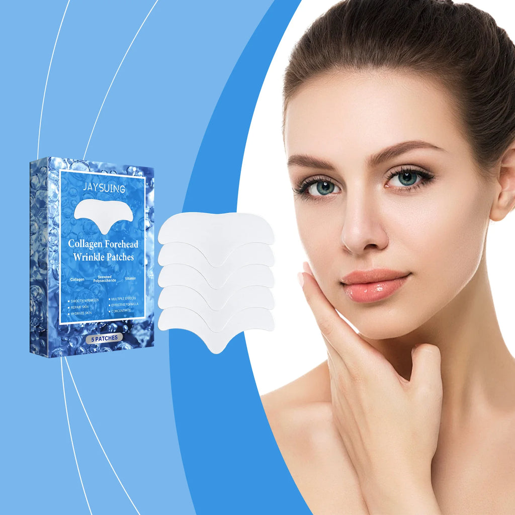 Collagen Anti-Wrinkle Forehead Patch – Frown Line Remover Forehead Wrinkle Patch Zpaxo