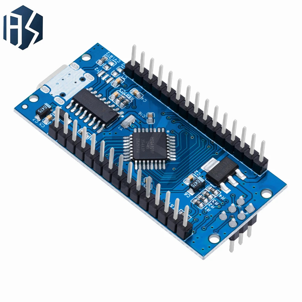 Nano V3.0 Development Board ATmega328P CH340C 0.91''white OLED Display 128*32 For Arduino Nano V3.0 MINI USB Zpaxo