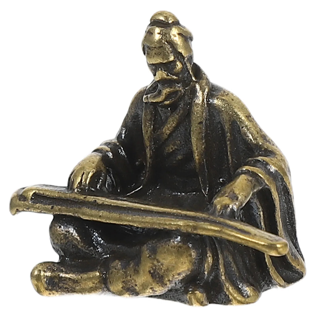 Copper Micro Landscape Ancient Chinese Statue Miniature Garden