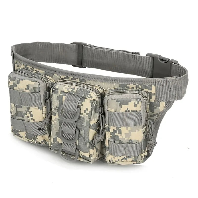 Men's Tactical Waist Bag System Hands-free Outdoor Camping Hiking