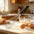 Stainless Steel Balloon Whisk Soft Silicone Handle Durable Cooking
