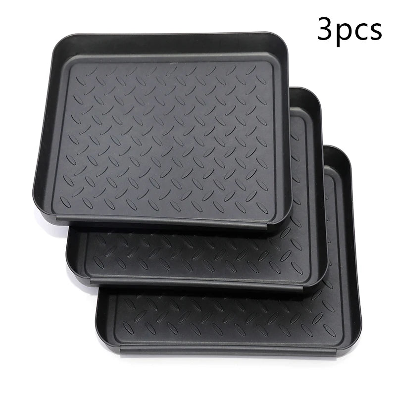 CM1 2 Boot Tray Heavy Duty Shoe Mat Trays Car Shoes Storage Dog Cat Zpaxo 3pcs
