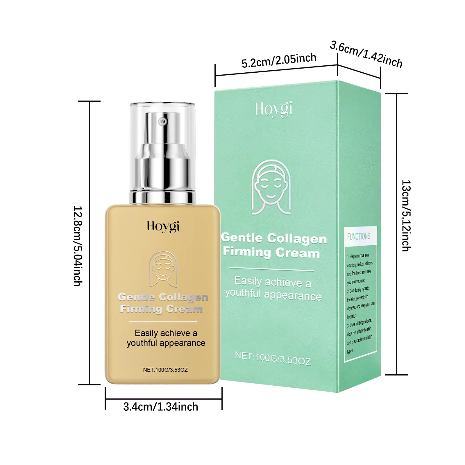 Hoygi Collagen Firming Cream – Hydrate, Brighten & Firm Skin Collagen Face Cream Zpaxo