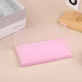 Practical Transparent Acrylic 1 43 Diecast Model Car Display Box DIY Zpaxo Pink