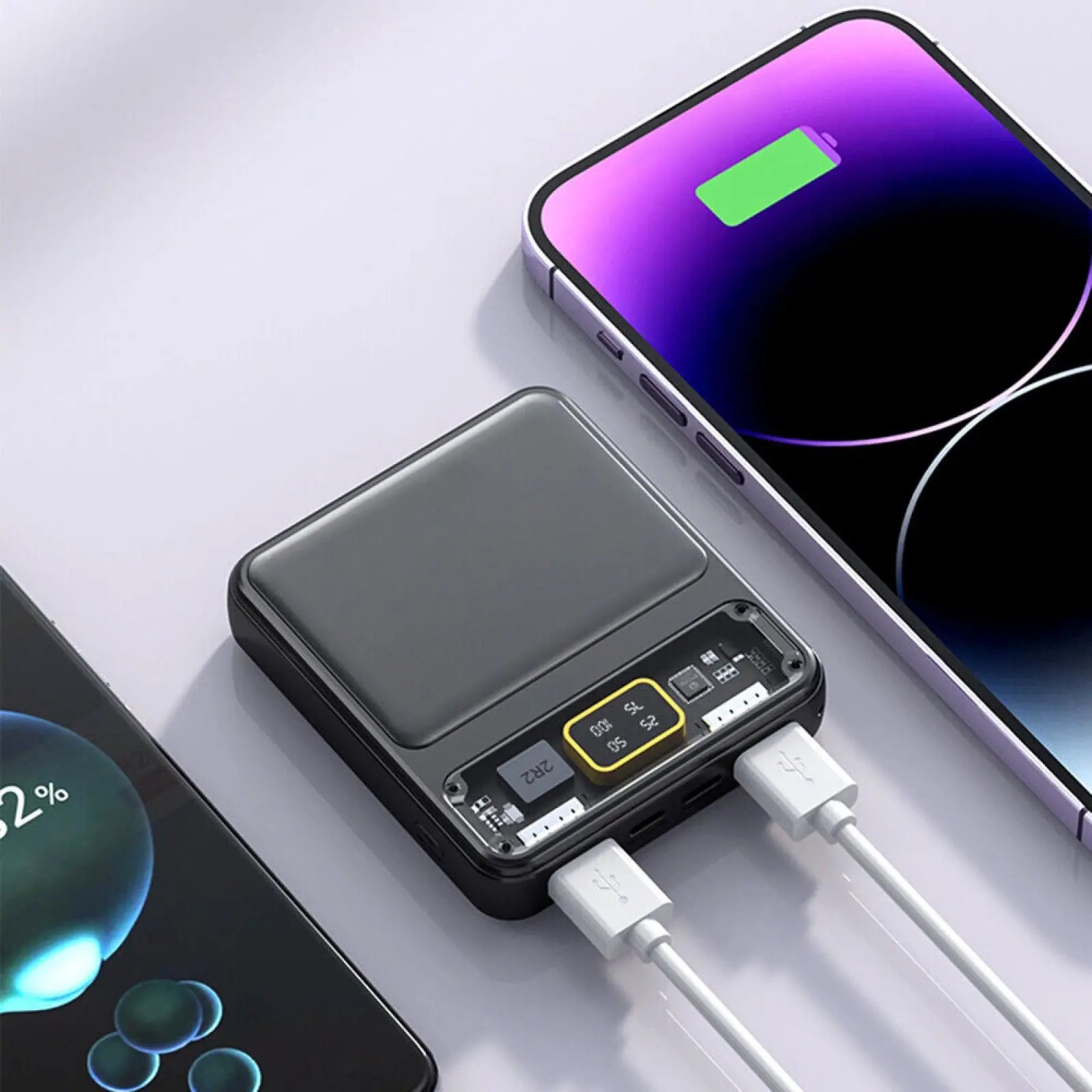 18650 Power Bank Cases 3X Battery Holder Storage Box Case 3 Slot