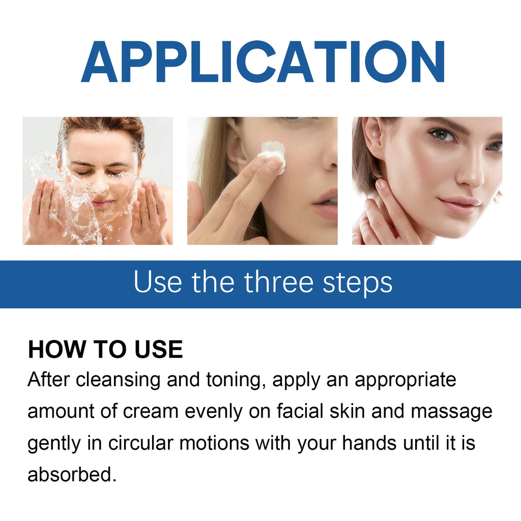 OUHOE Magic Facial Cream Fade Fine Lines Lifting Firming Improve Rough Skin Moisturizing Nourishing Shrink Pores Skin Care 50g Zpaxo