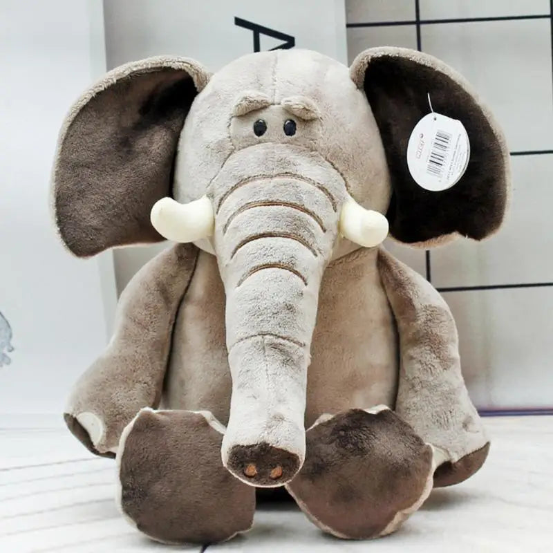 Jungle Animal Plush Toys Stuffed Lion Elephant Giraffe Soft Plush Dolls for Kids Cute Animal Plush Toys Children Birthday Gift Zpaxo