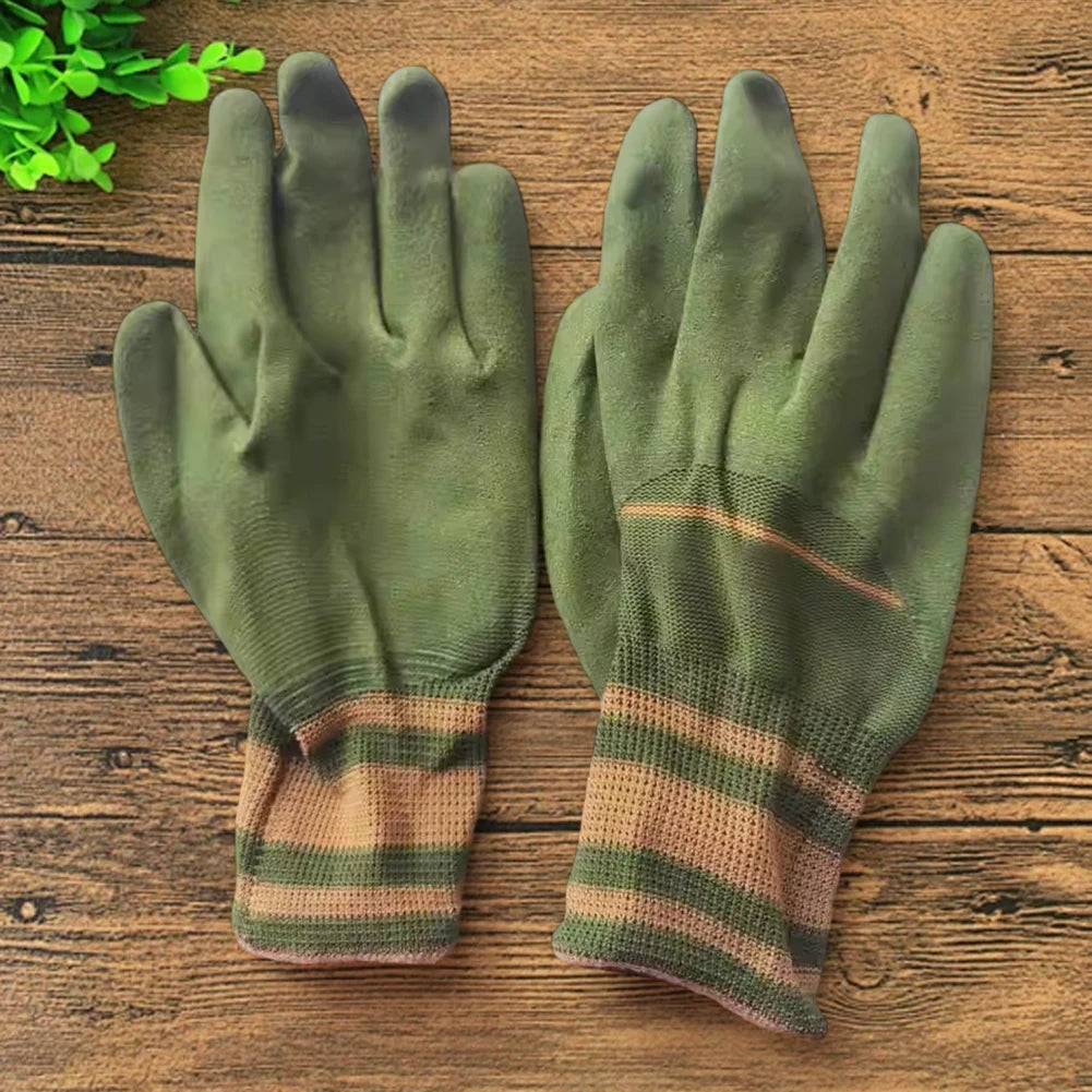 Gardening Gloves Yard Work Garden Gloves Puncture-Resistant Thorn-Proof Waterproof Planting Tool Indoor/Outdoor Protective Zpaxo