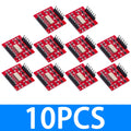 ‌TLP281-4 Industrial IoT Optocoupler Module - 4-Channel 5000Vrms Isolation with Dual-Level Logic Interface for Arduino Zpaxo 10PCS