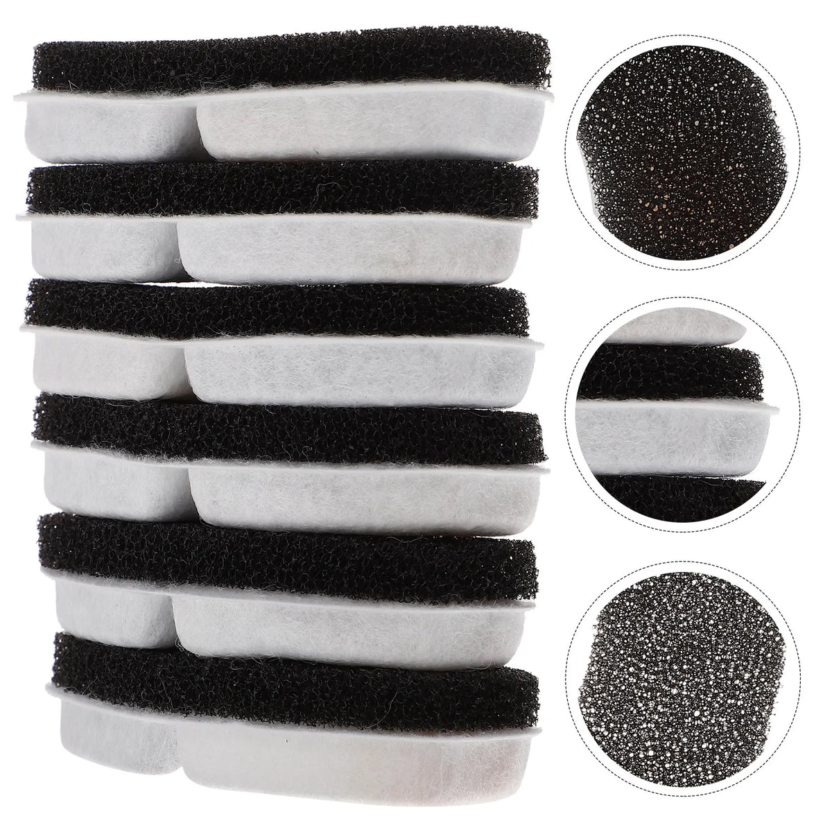 Pet Water Fountain Supplies Replacement Filters Fine Mesh Cotton Zpaxo