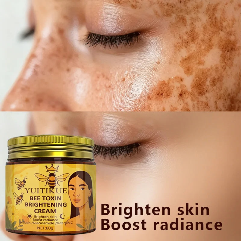 YUITIKUE Bee Venom Brightening Cream – Anti-Aging 60g Brightening Face Cream Zpaxo