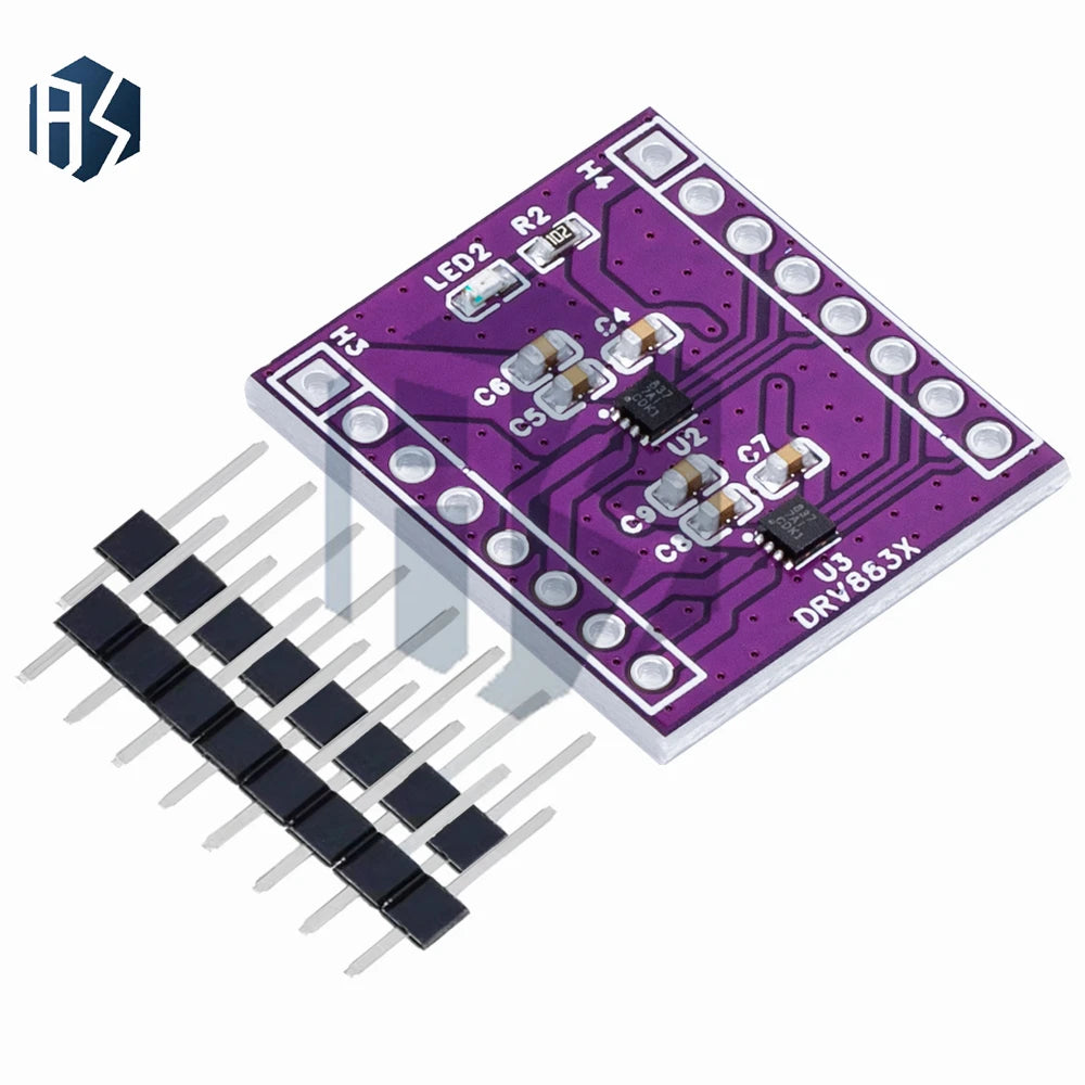 DRV8837 1 Channel and 2 Channels DC H-Bridge Motor Driver Module 1.8A Stepper Motor Driver Board Zpaxo