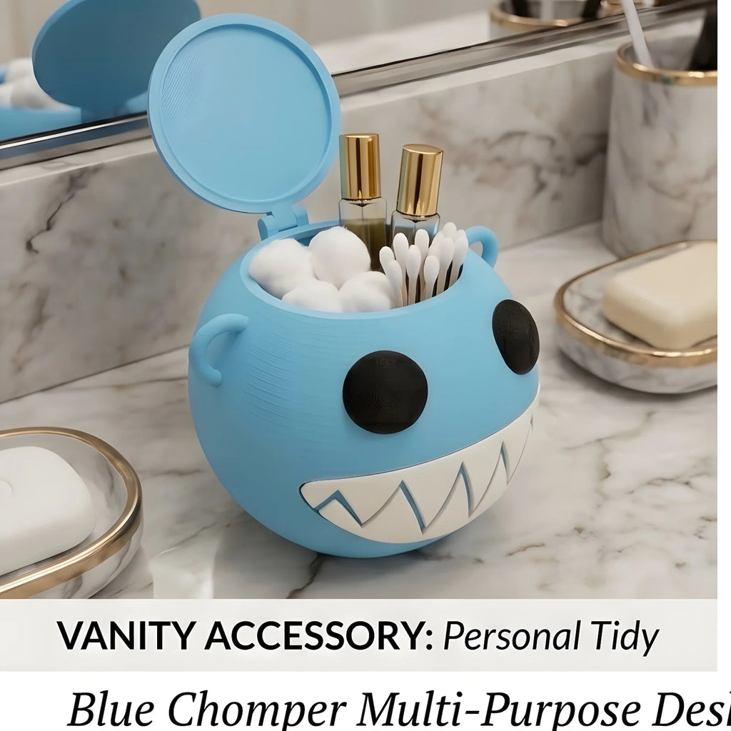 Cute 3D Printed Monster Desk Organizer Funny Storage Box Large