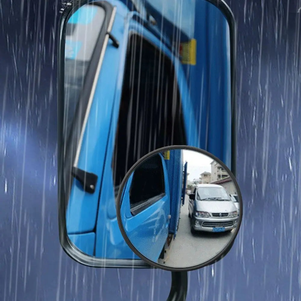 HD Glass Truck Side View Mirror 360 Degree Adjustable 9 12 Reversing Zpaxo