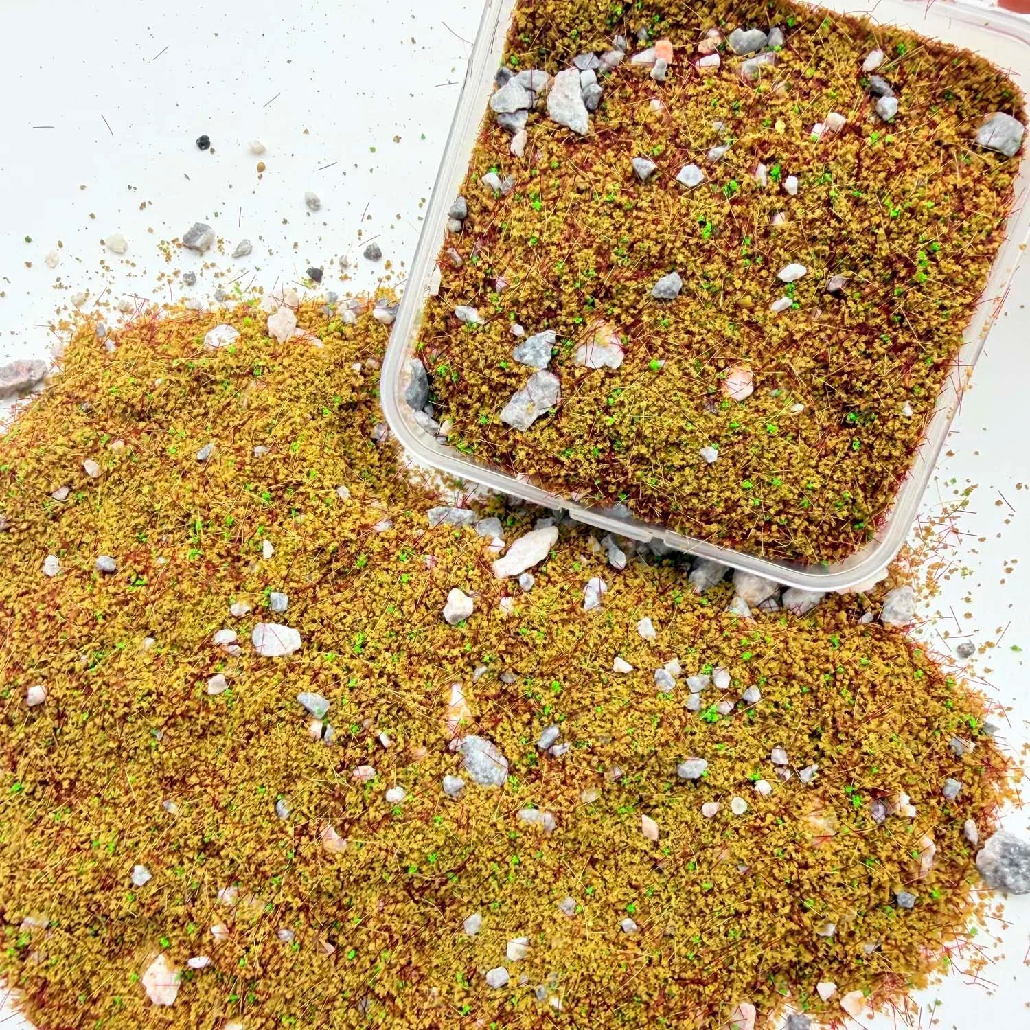 30g DIY Terrain Powder Kit – Diorama, Wargaming & Scenery Terrain Scenery Powder Zpaxo