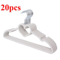 10 20 Butterfly Plush Hanger Bow Plastic Anti Slip Home Use Non