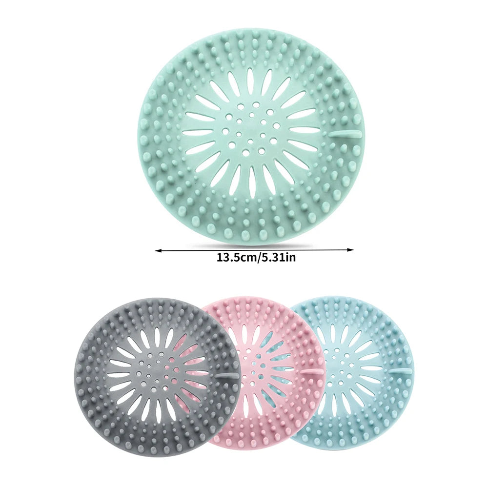 1PC Bathroom Hair Sink Sewer Filter Floor Drain Strainer Hair Stopper Shower Drain Cover Kitchen Sink Anti-blocking Zpaxo