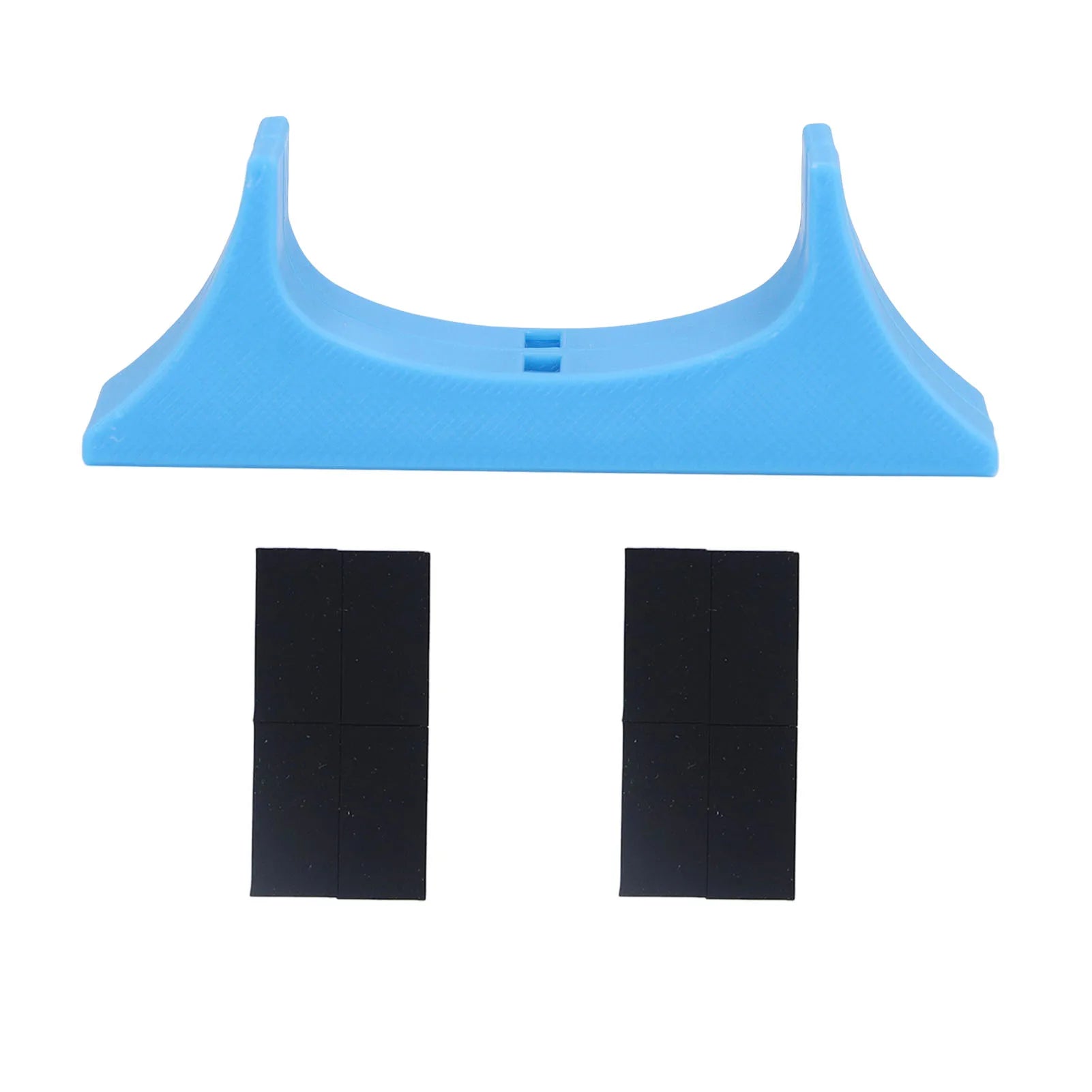 Console Holder Horizontal Stand Console Holder Vertical Stand for Wii U Console for Wii U Prevent Slip Stable 3D Printed Bracket Zpaxo Blue