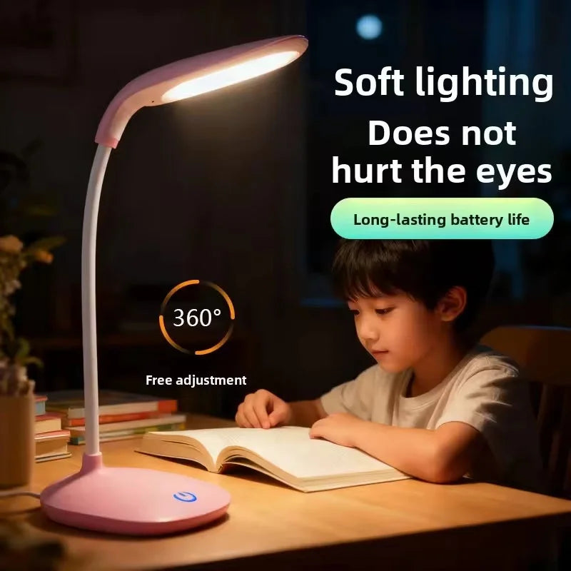 USB LED Lamp Foldable Eye Protection Design Office Desk Study Light For Home Study Reading Desk Bedroom Reading Light Gear Kit Zpaxo