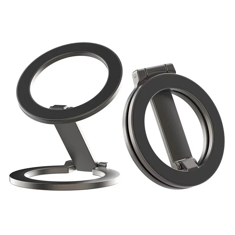 Double-sided Magnetic Phone Stand Foldable Holder Desktop Lazy Zpaxo