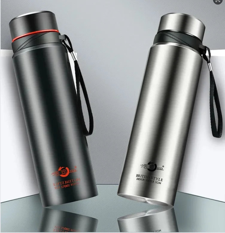 Large-capacity Stainless Steel Business Casual Bottle Hanging Strap