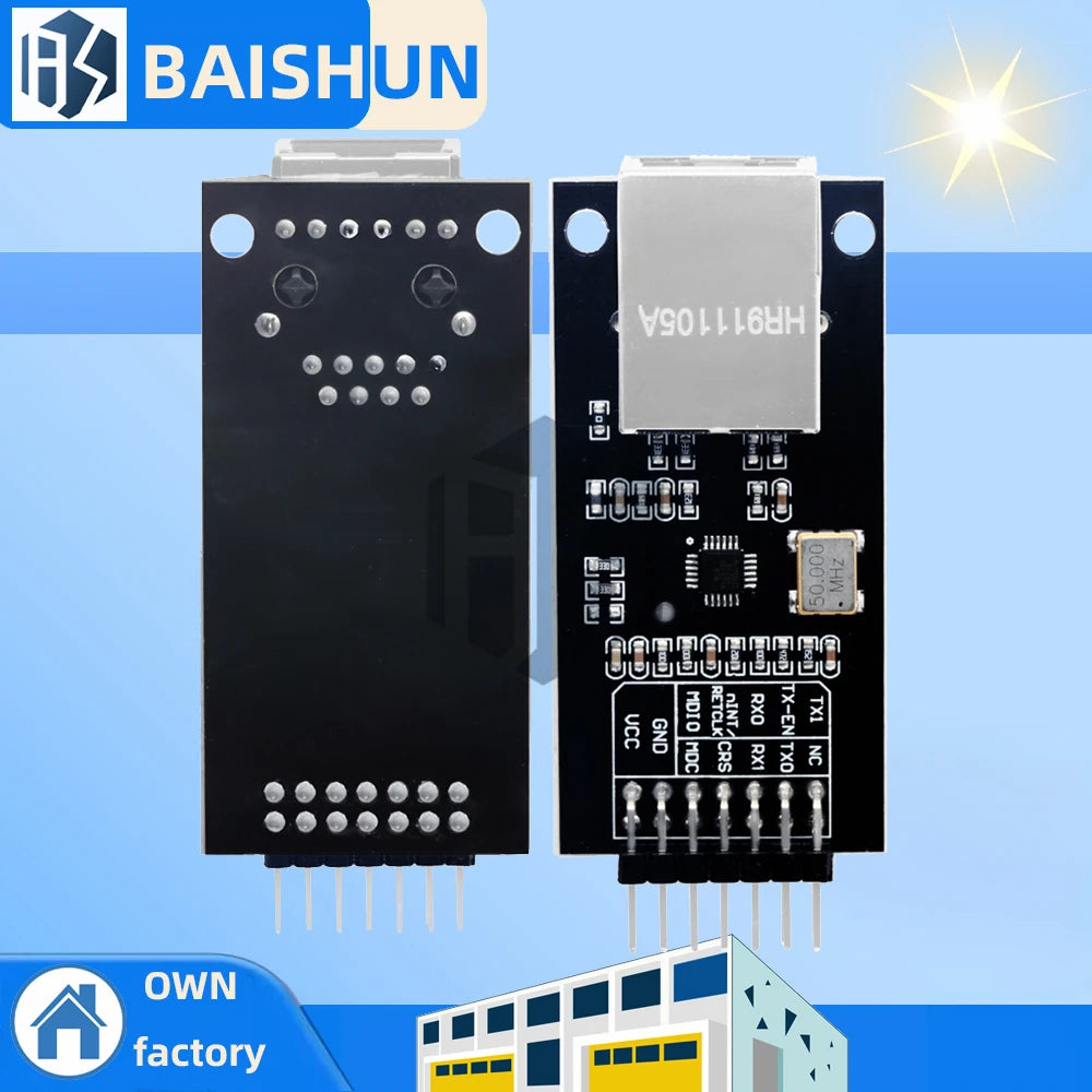 LAN8720 Ethernet Transceiver Module RMII Interface 3 3V Single-supply Zpaxo