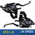 ST-EF51 MTB Trigger Shifter & V-Brake Lever Set – 3x7 / 3x8 Speed
