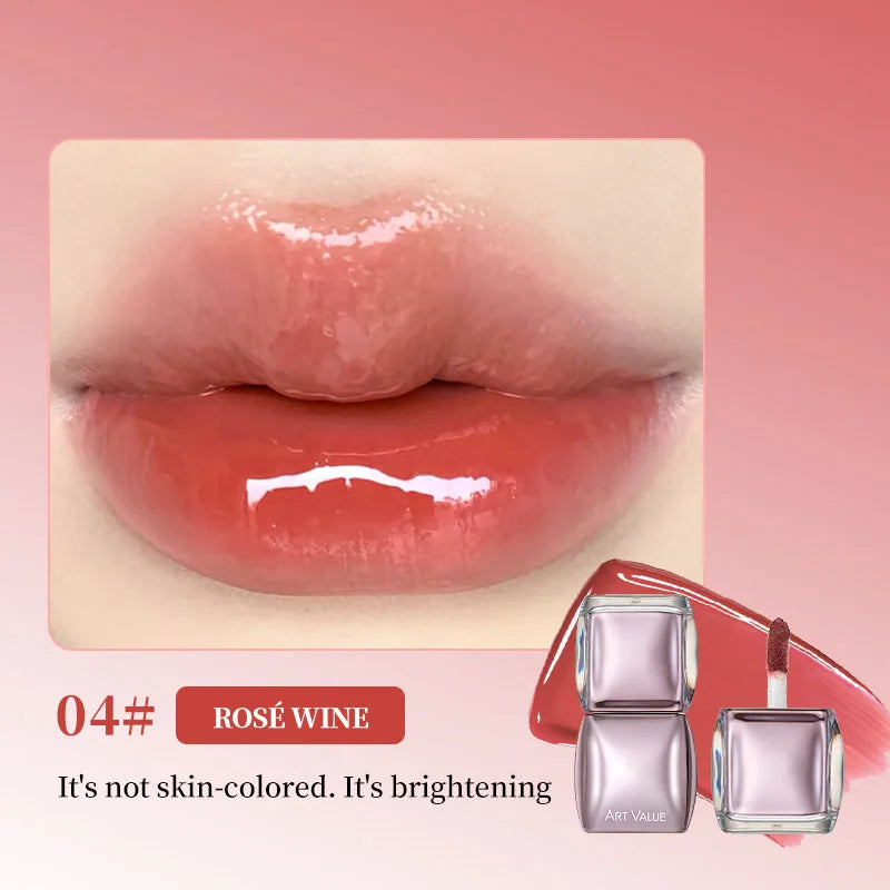 Transparent Powder Gloss Lip Mirror Moisturizing Long-lasting Zpaxo AE810-04