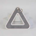 Triangle Reflective Safety Tag – High-Visibility Backpack Pendant