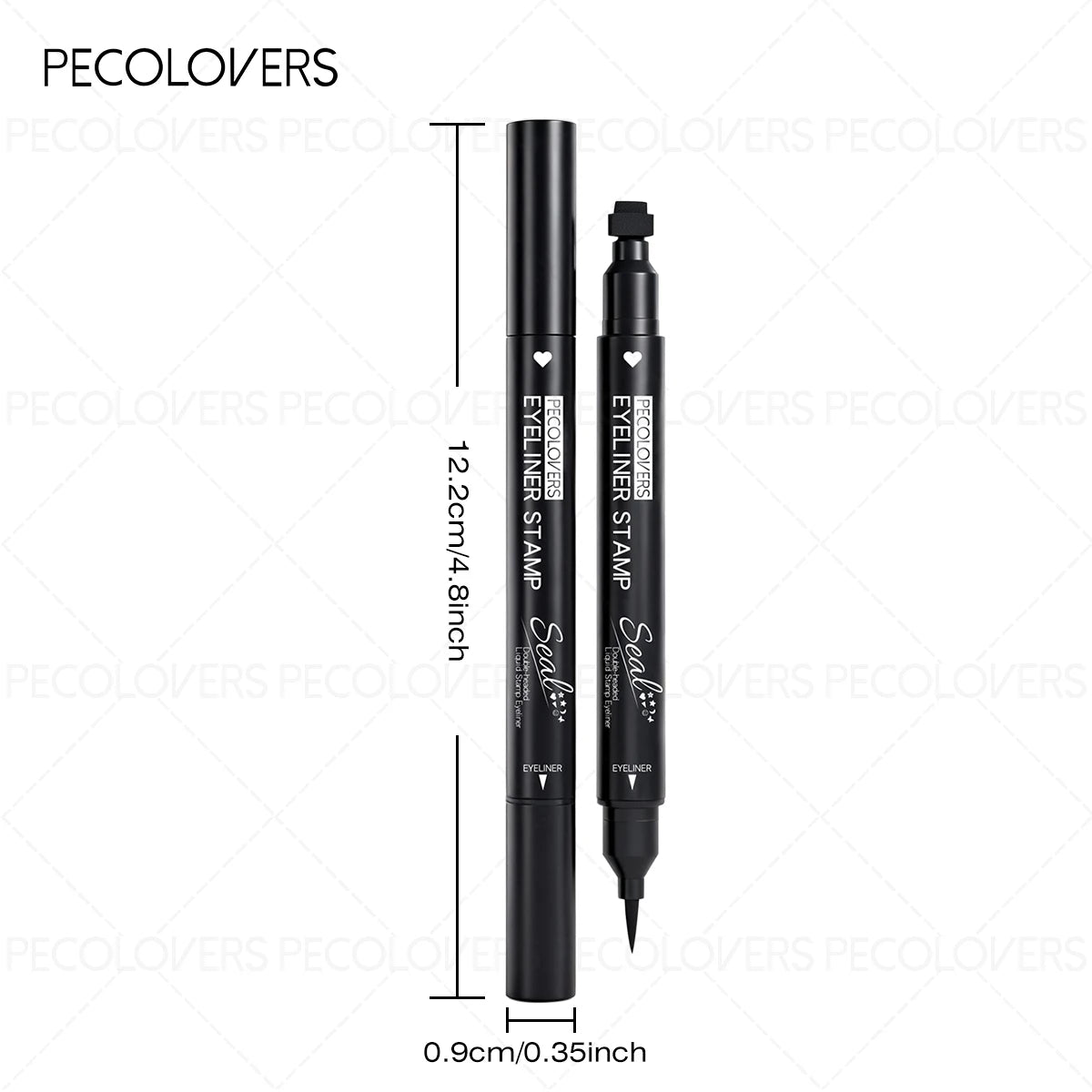 4PCS/Set Smooth Liquid Eyeliner (with Seal) - Smudge-proof, Comes in A Variety of Patterns, Suitable for Waterproof Makeup Zpaxo