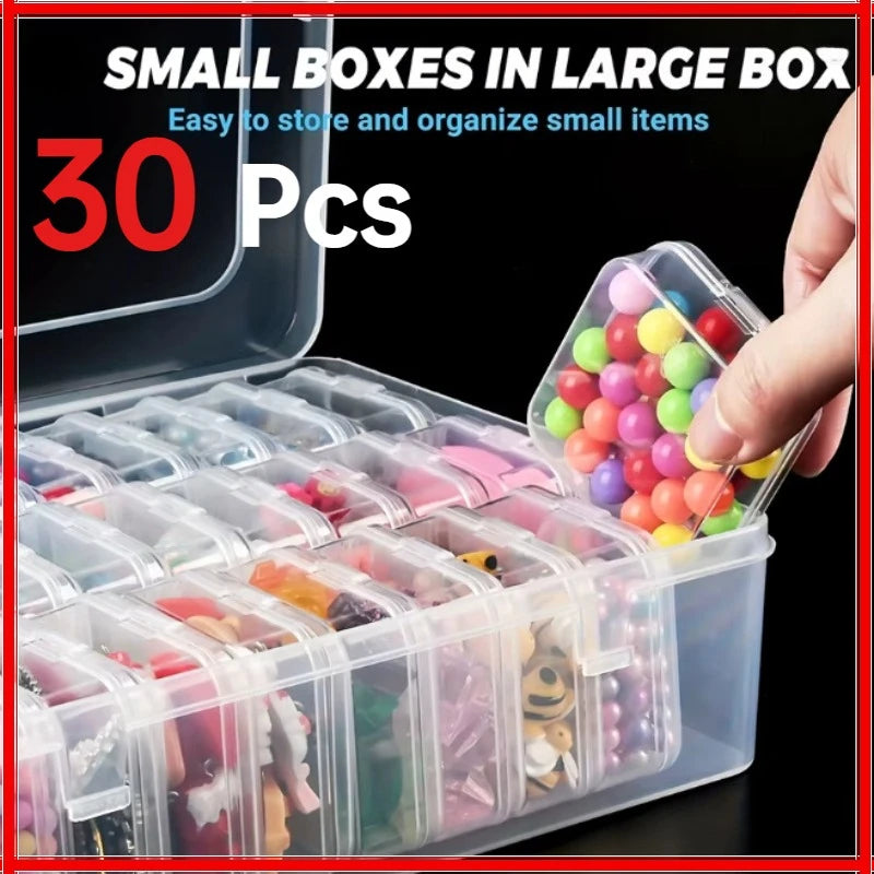 Multifunctional Storage Box – Diamond Painting, Nail & Jewelry Craft Storage Organizer Zpaxo