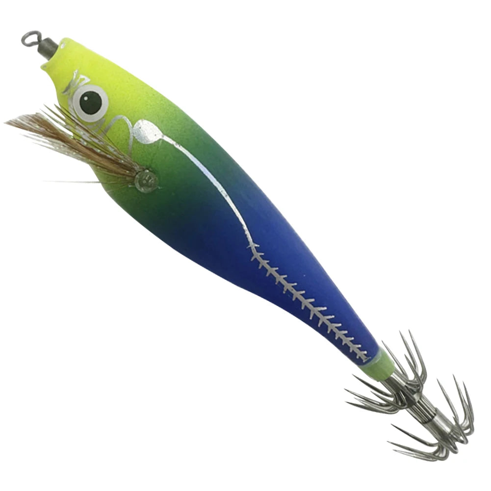 Luminous Fishing Lure Bionic Shrimp Baits Glow Dark Squid Jigs