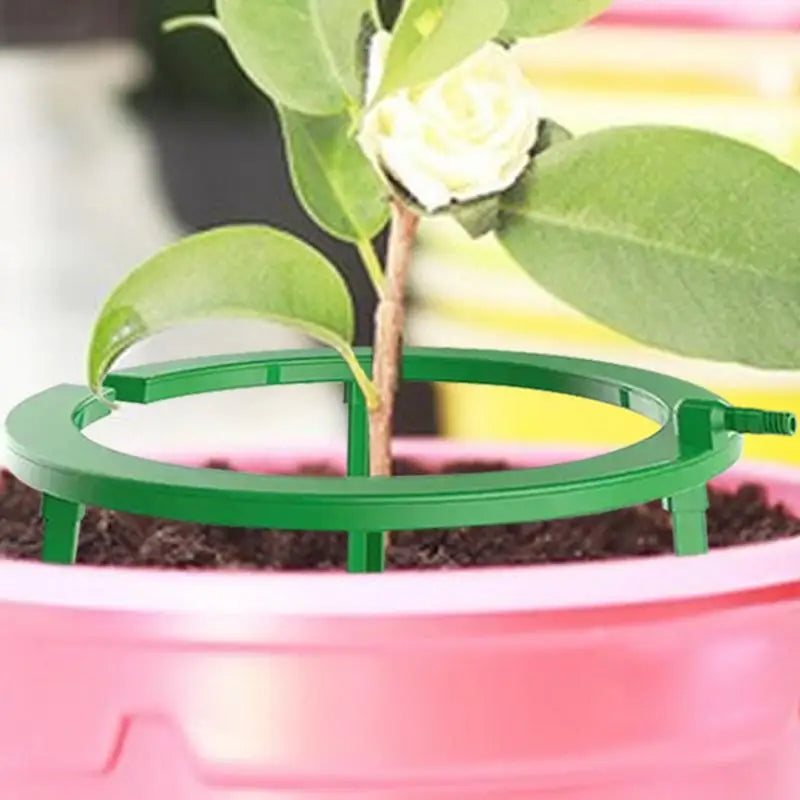 Hydro Halo Water Ring Multi Outlet Drip Irrigation Ring Sturdy Water Ring For Watering Plants Ideal Water Distribution Zpaxo