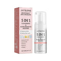 Jaysuing 5-in-1 Collagen Facial Kit – Hydrate, Brighten & Firm Facial Skincare Set Zpaxo Mousse 60ml Boxed 1 set