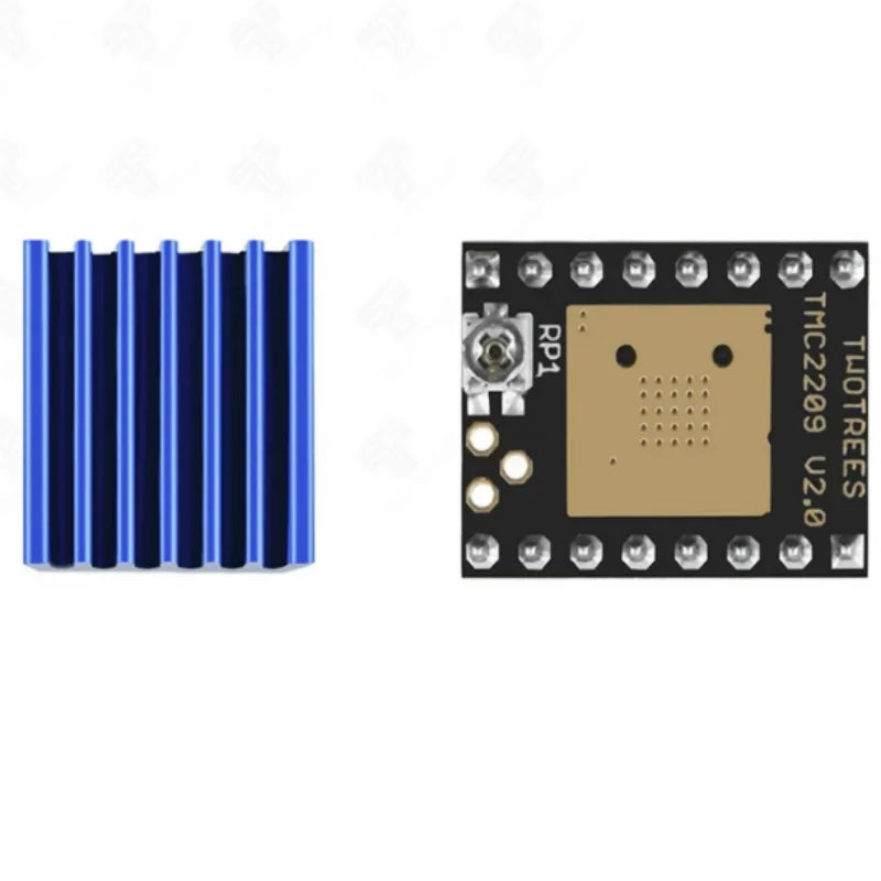 3D Printer Driver Two Trees TMC2209 V2.0 Silent Driver UART Mode with Heat Sink Zpaxo