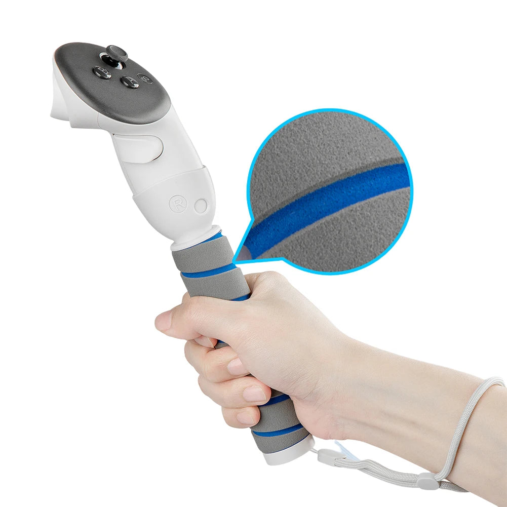VR Sticks Controller Grips Dual Handles Extension Handle Extender