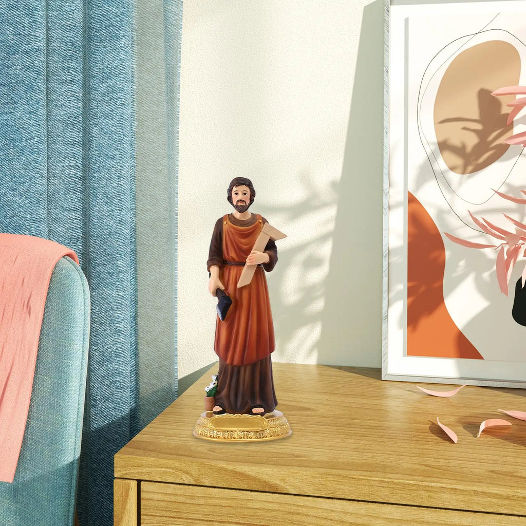 St. Joseph Statue – Catholic Resin Figurine | Religious Decor Religious Figurine Zpaxo Default Title