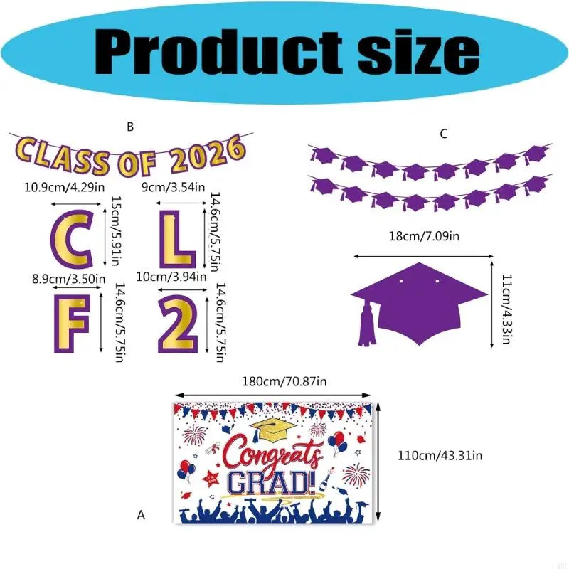 Graduations Party Decorations Hanging Banners Helical Honeycomb