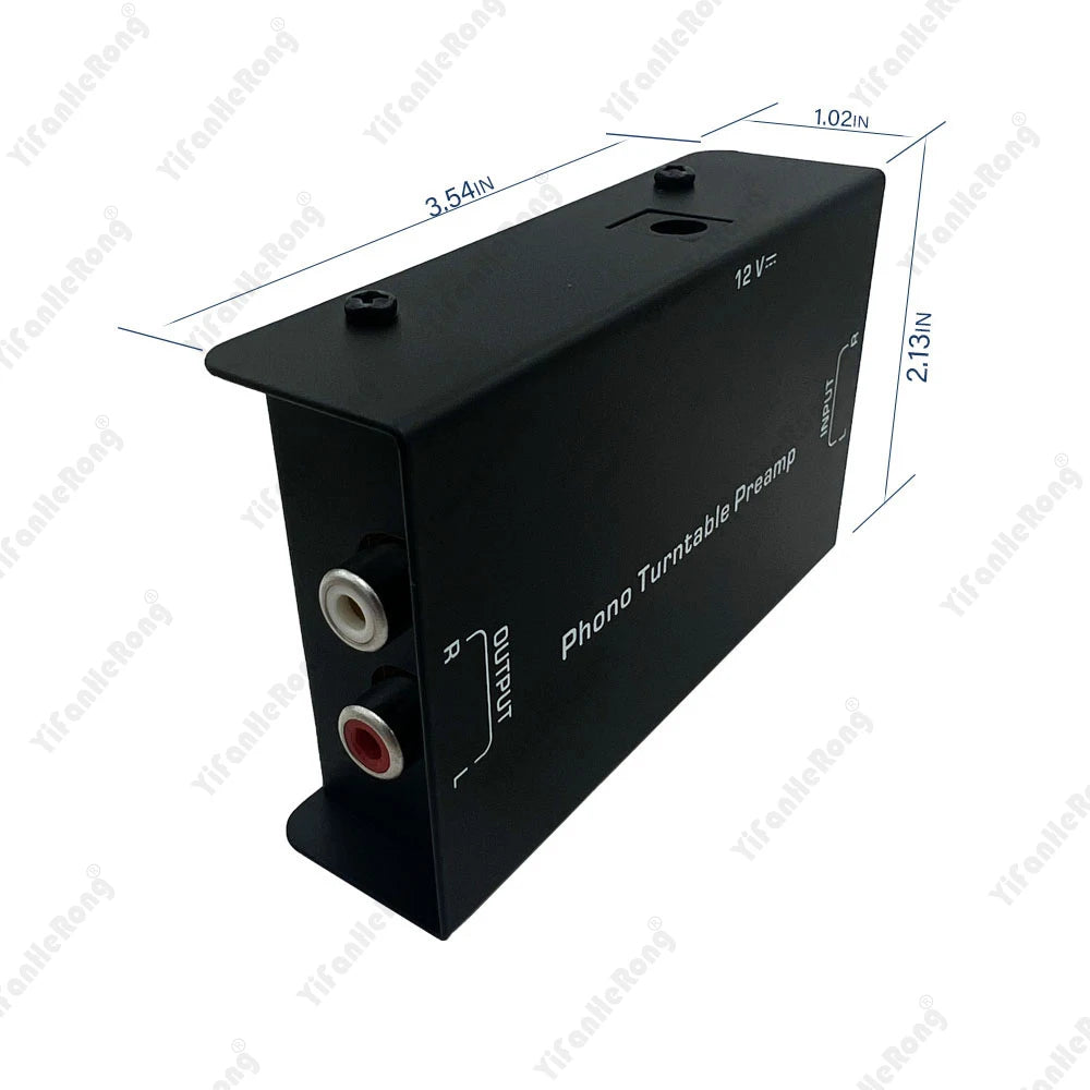High Quality Preamplifier PP900 with EU/US Plug RCA Phono Preamp Turntable Preamplificador Pre Amplificador Phono Zpaxo